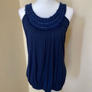 West Kei Navy Tank Top
